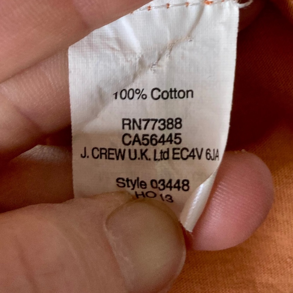 J. Crew Washed Cotton T Shirt - Picture 6 of 7